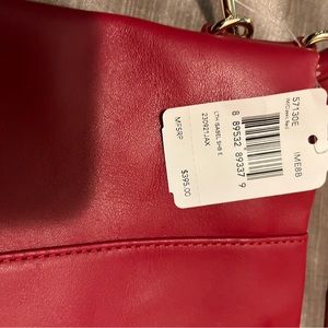 Brand new red Coach bag